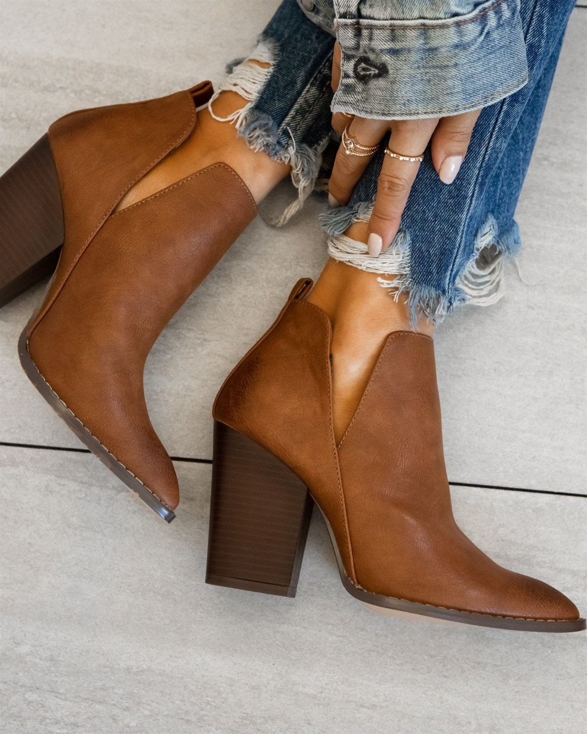 Side Slit Bootie