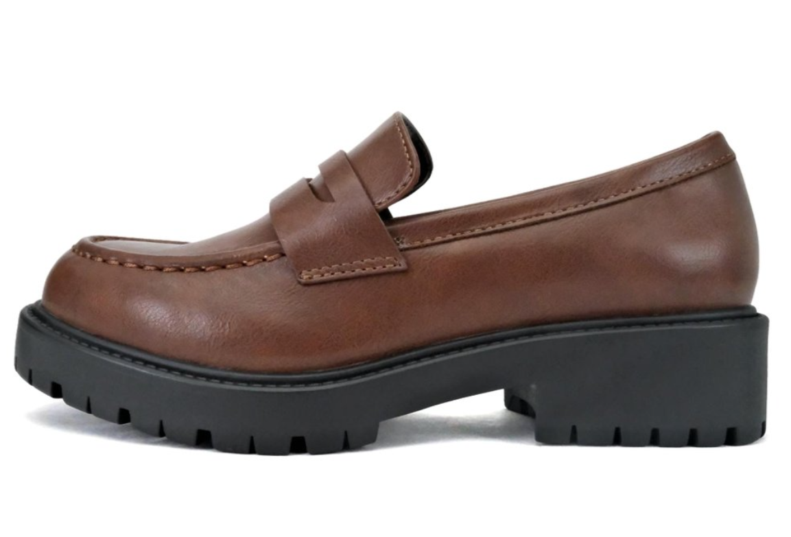 Platform Sole Slip-On Loafer