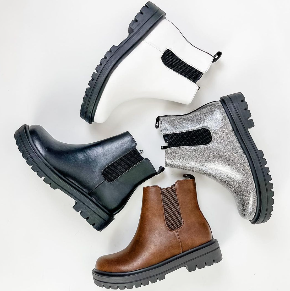 Lug Sole Mid Height Boot